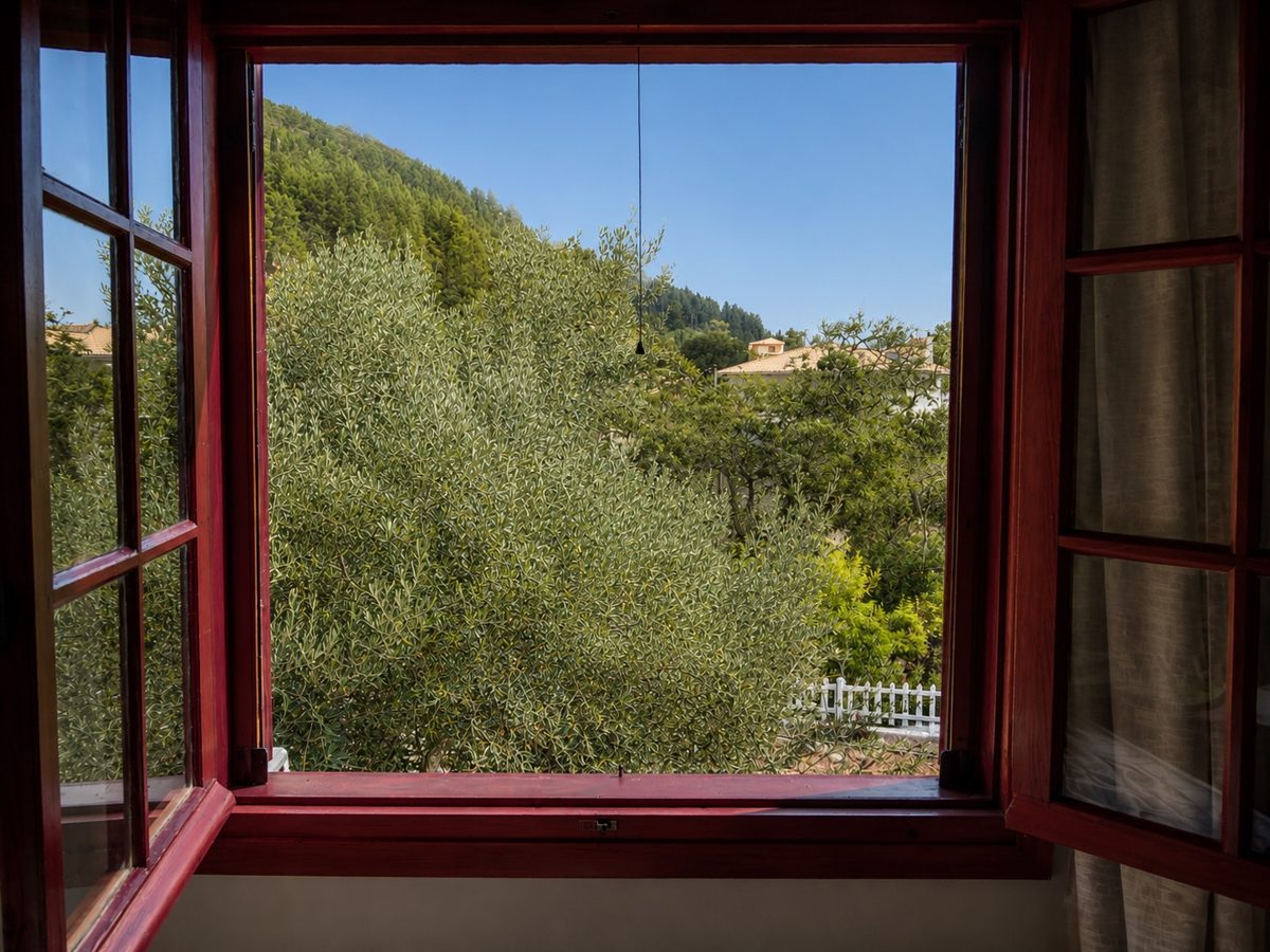 View from Mirabilis Villa in Karya, Lefkada